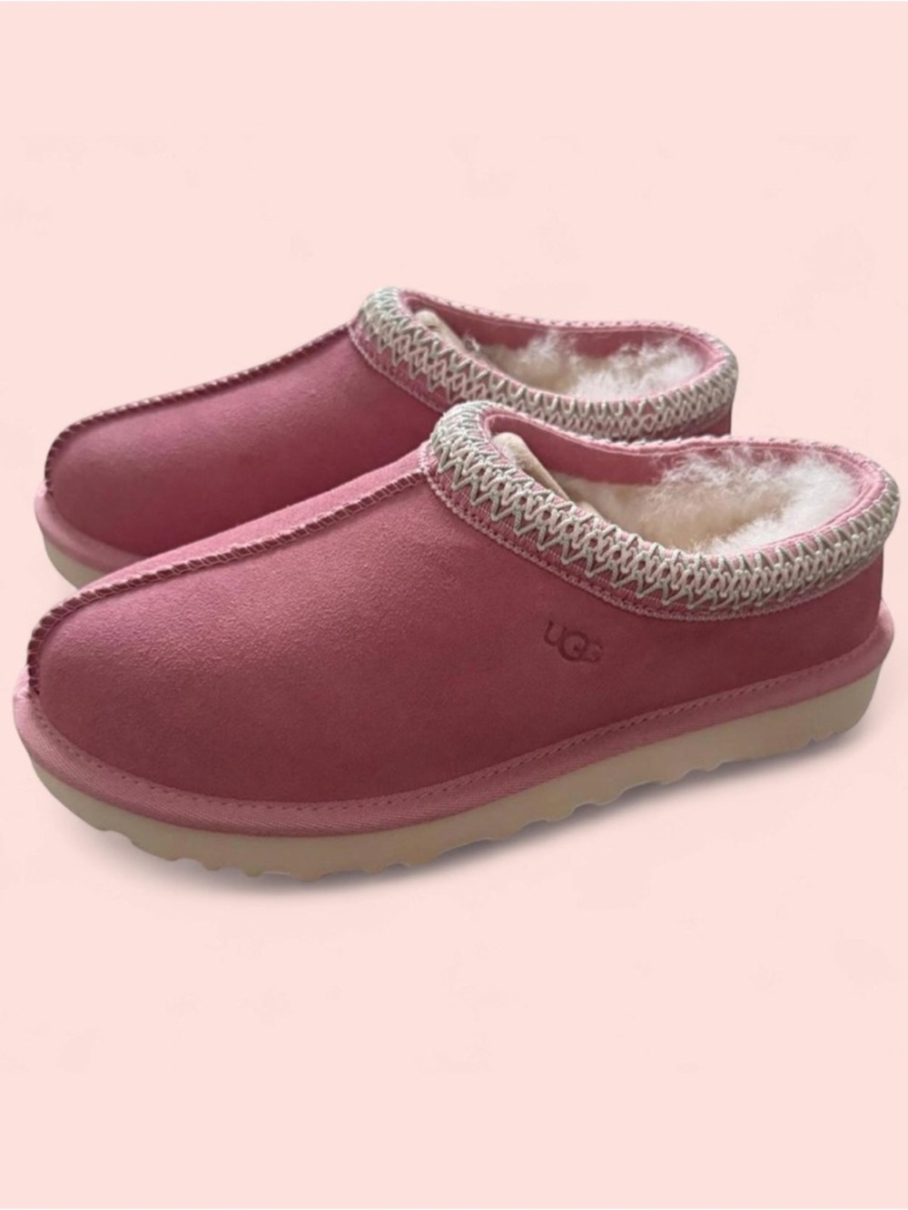 UGG Pink Tazz 2 Slip-On Clog